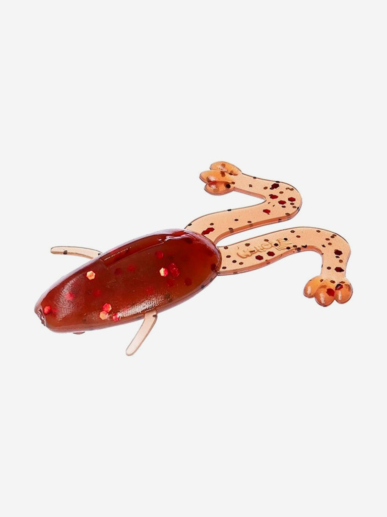 Мягкая приманка лягушка Helios Crazy Frog, 3,55" / 9,0 см, Rusty Gold, 50 штук (HS-23-006-N)