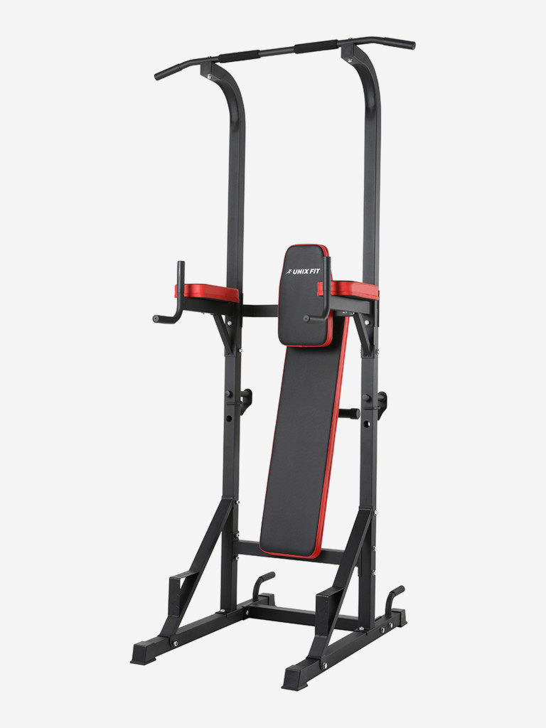 Турник-пресс-брусья со скамьей UNIX Fit Power Tower 120P