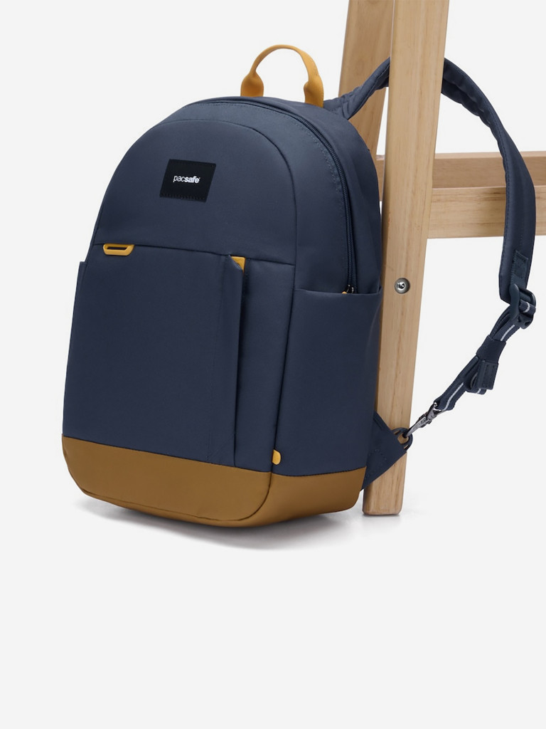 Рюкзак антивор Pacsafe GO 15, темно-синий, 15 л.