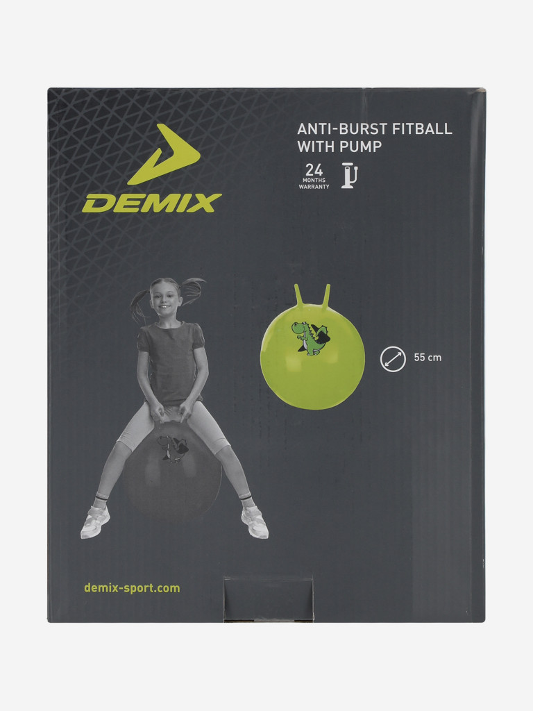Мяч гимнастический с насосом Demix, 55 см