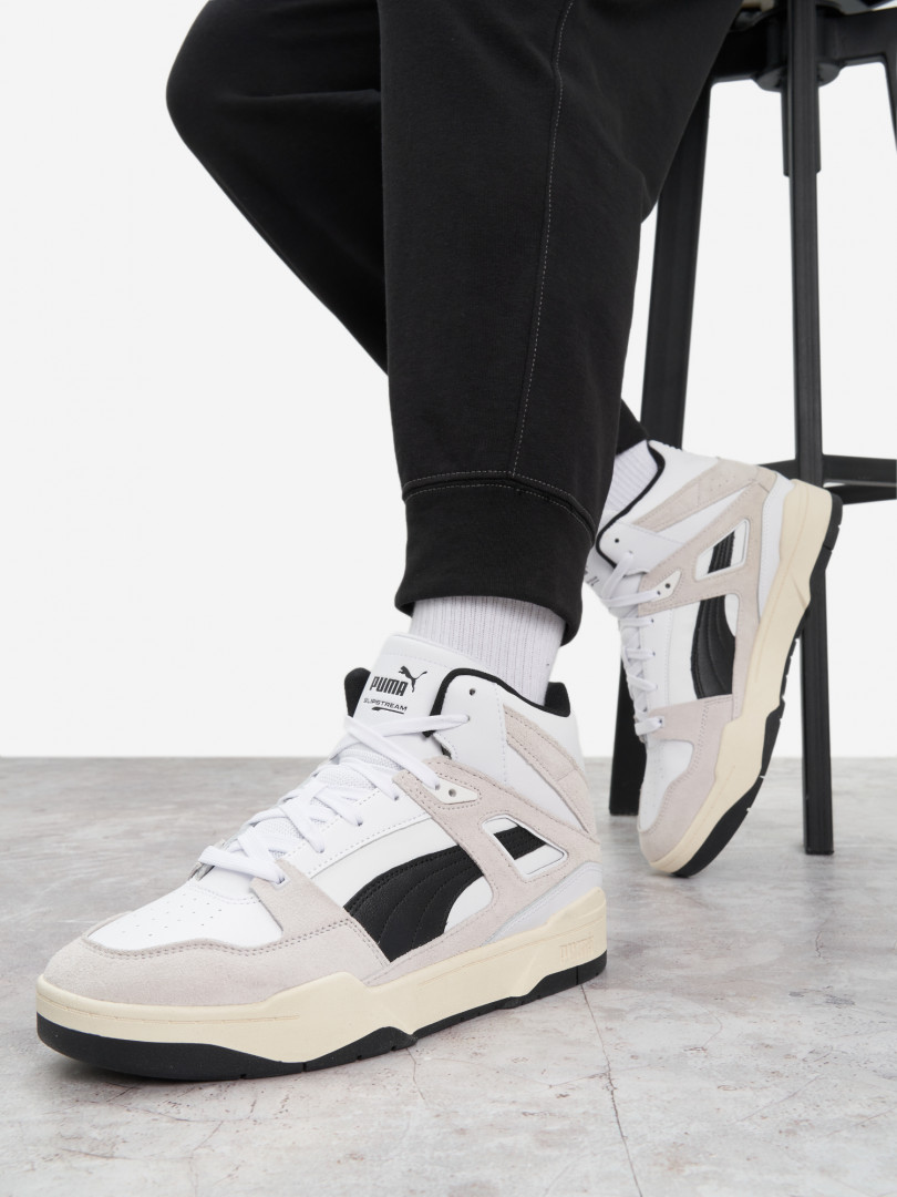фото Кеды мужские puma slipstream hi heritage, белый