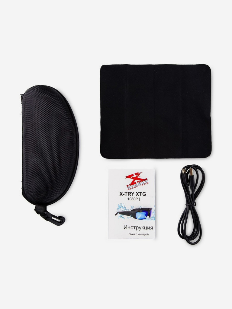 Цифровая камера-очки X-TRY XTG120 FHD ORIGINAL BLACK