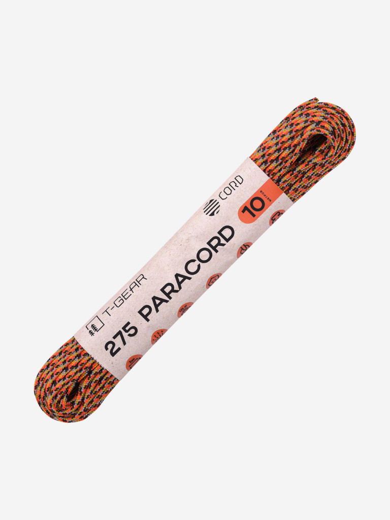 Паракорд 275 T-Gear x CORD nylon 10м (Motley X)