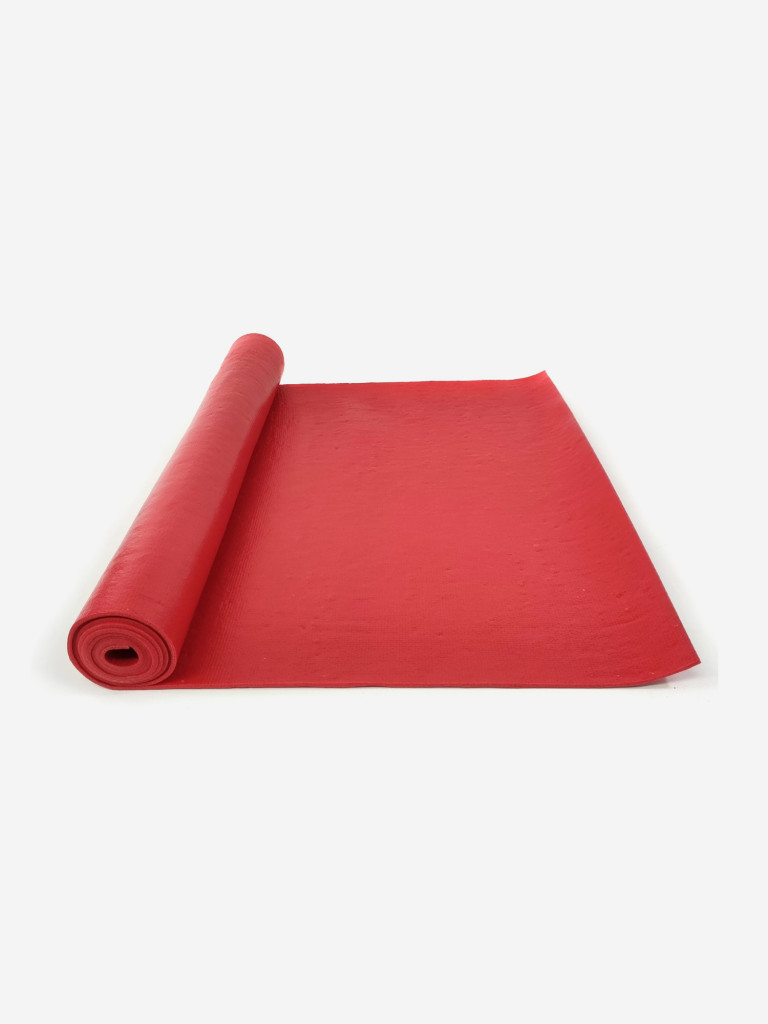 Коврик для фитнеса и йоги Nirvana Ramayoga красный х60х0,4