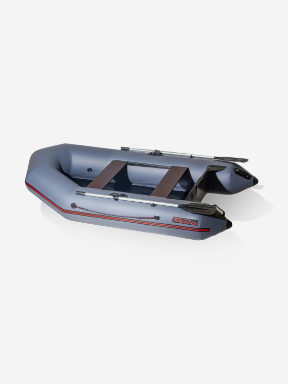 Лодка моторная Тайга-270, увеличенный диаметр борта 41 см, натяжное дно, серая