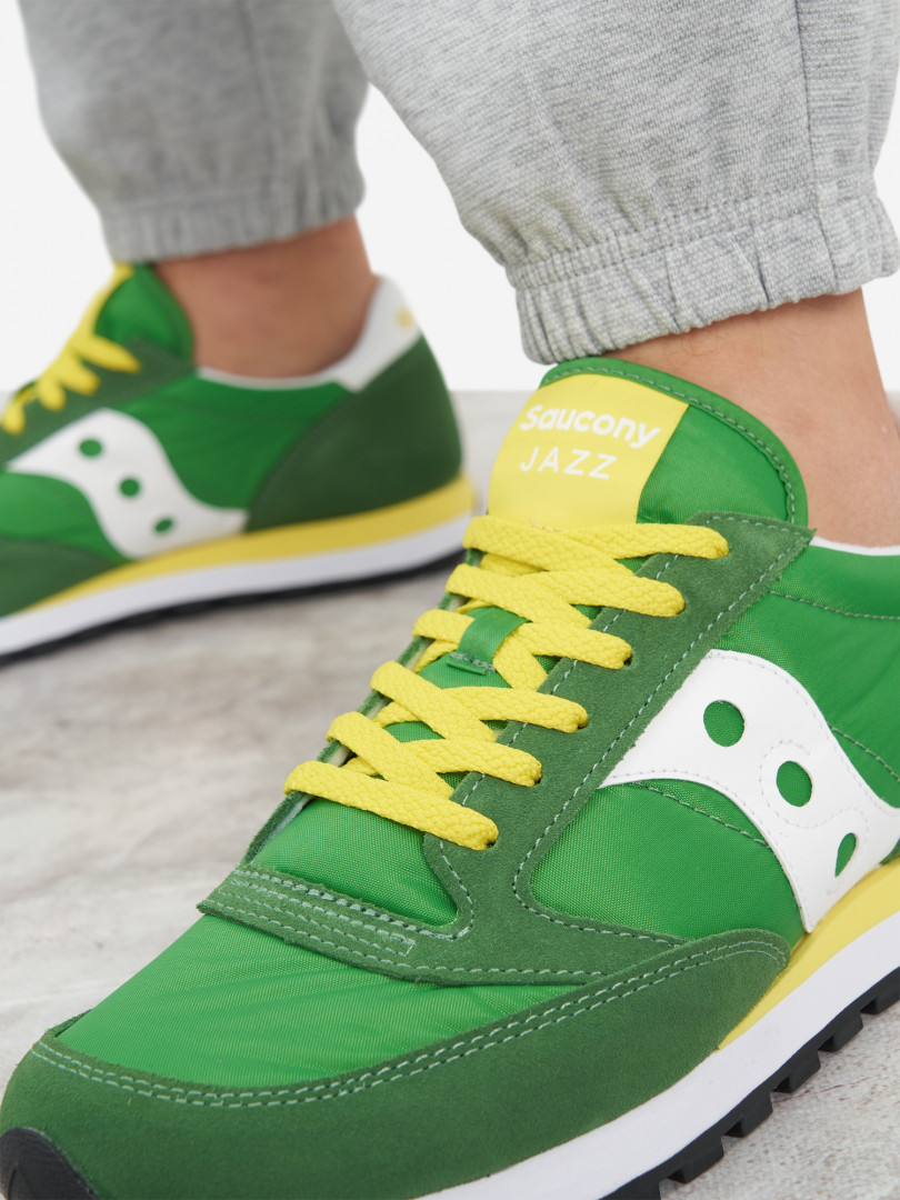 фото Кроссовки мужские saucony jazz original, зеленый