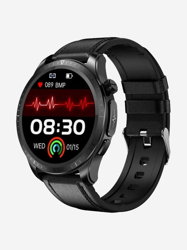 Смарт часы ZDK E420 leather black