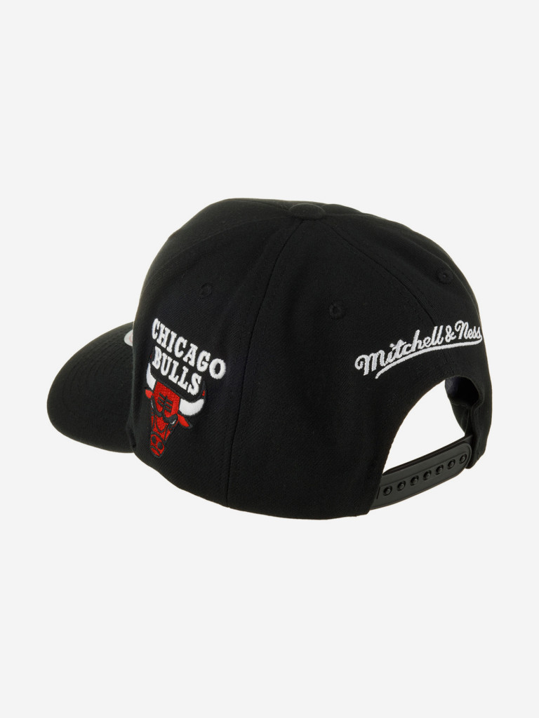 Бейсболка MITCHELL NESS HHSS6580-CBUYYPPPBLCK Chicago Bulls NBA (черный)