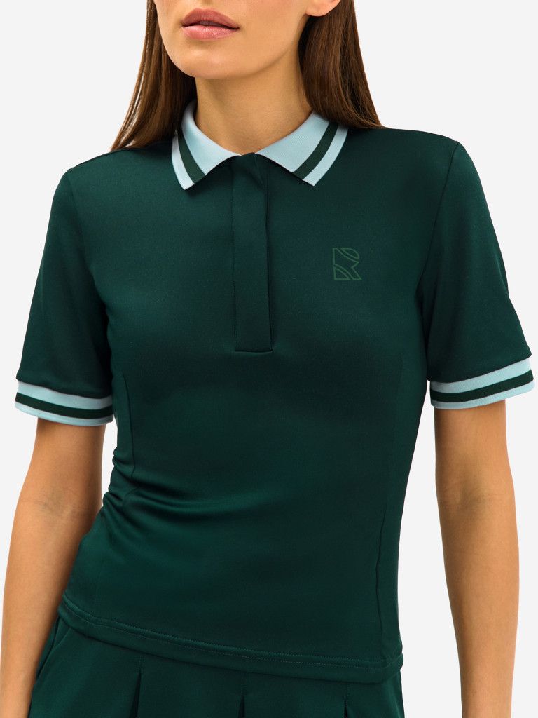 Поло женское RAQUETA SPORT High-Vibe, Deep Green