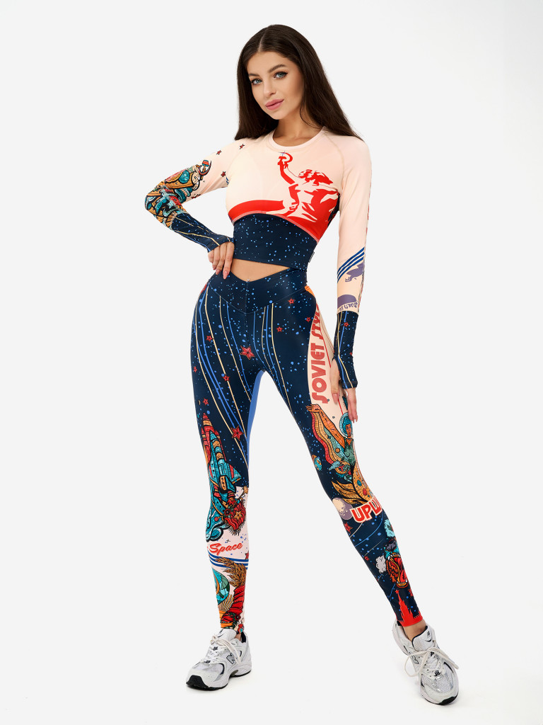Рашгард женский Activity Rash "Russian girl"