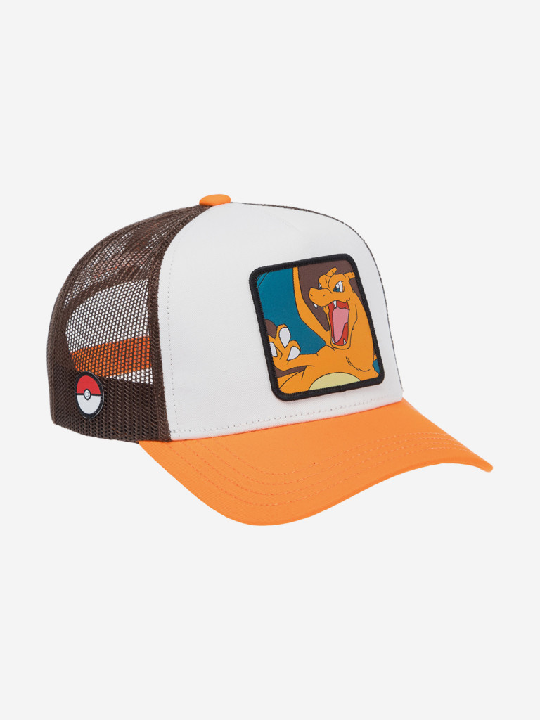 Бейсболка с сеточкой CAPSLAB CL/PKM6/1/CT/CHA Pokemon Charizard (оранжевый)