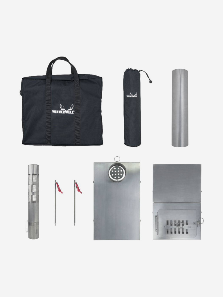 Складная туристическая печь Winnerwell Fastfold Plus Nested Pipe Large