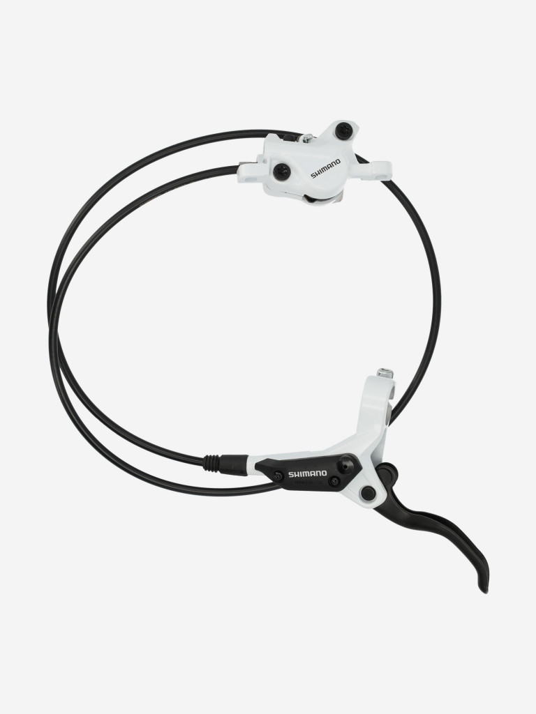 Тормоз дисковый, комплект левый/передний, Shimano BL-M396-L/BR-M395