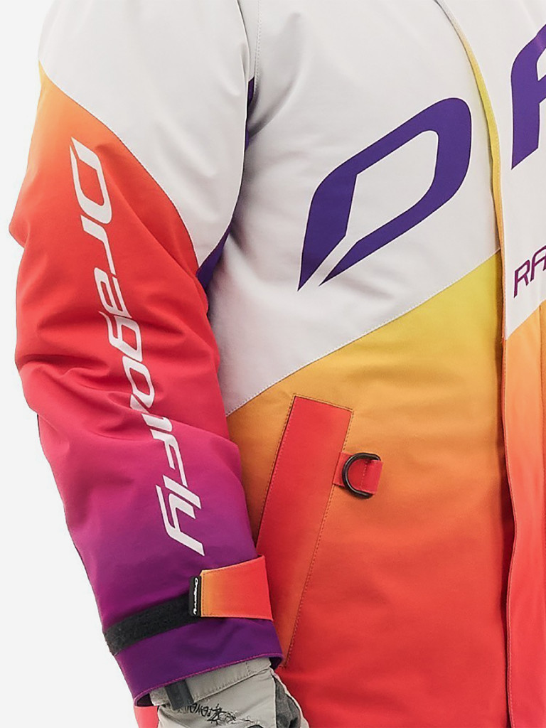 Плащ зимний женский снегоходный Dragonfly RACE COAT WINTER SUNSET 2025