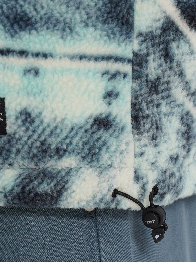 Пуховик мужской двусторонний оверсайз Termit