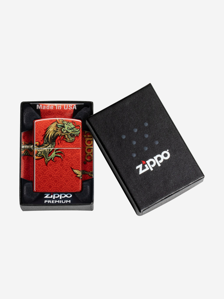 Зажигалка бензиновая ZIPPO 48513 Dragon