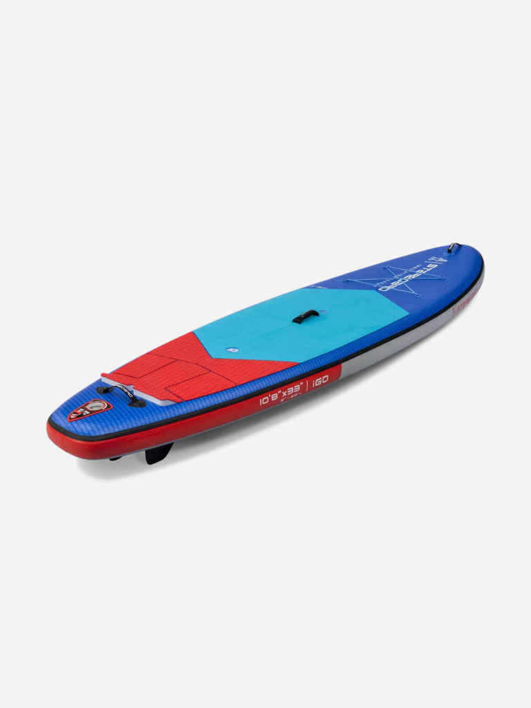Сапборд надувной двухслойный Starboard iGO Deluxe Dc 10.8х33х6, 325x84x15 см