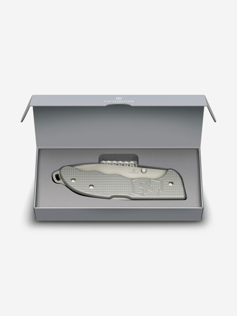 Нож перочинный Victorinox Evoke Alox, серебристый, 0.9415.D26