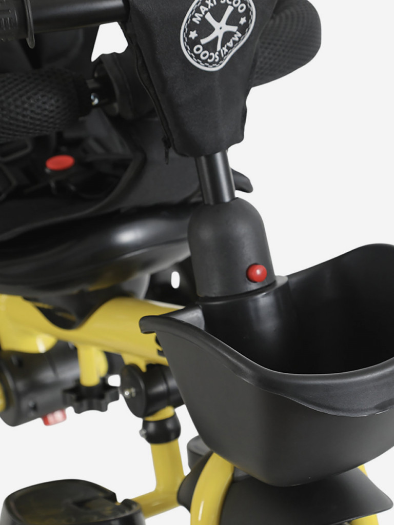 Велосипед детский трехколесный складной Maxiscoo Seal желтый, 2026