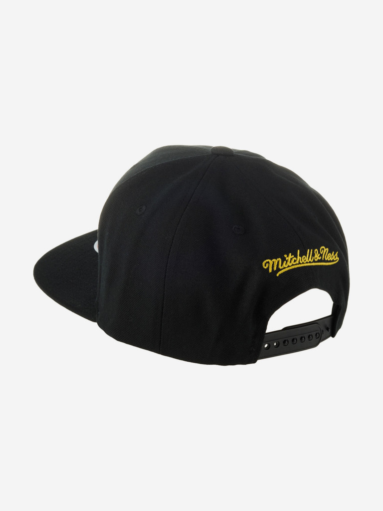 Бейсболка с прямым козырьком MITCHELL NESS HHSS6086-PPEYYPPPBLCK Pittsbugh Penguins NHL (черный)