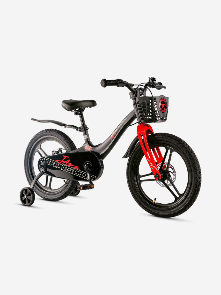 Велосипед детский Maxiscoo JAZZ Pro 18'', обсидиан, 2025