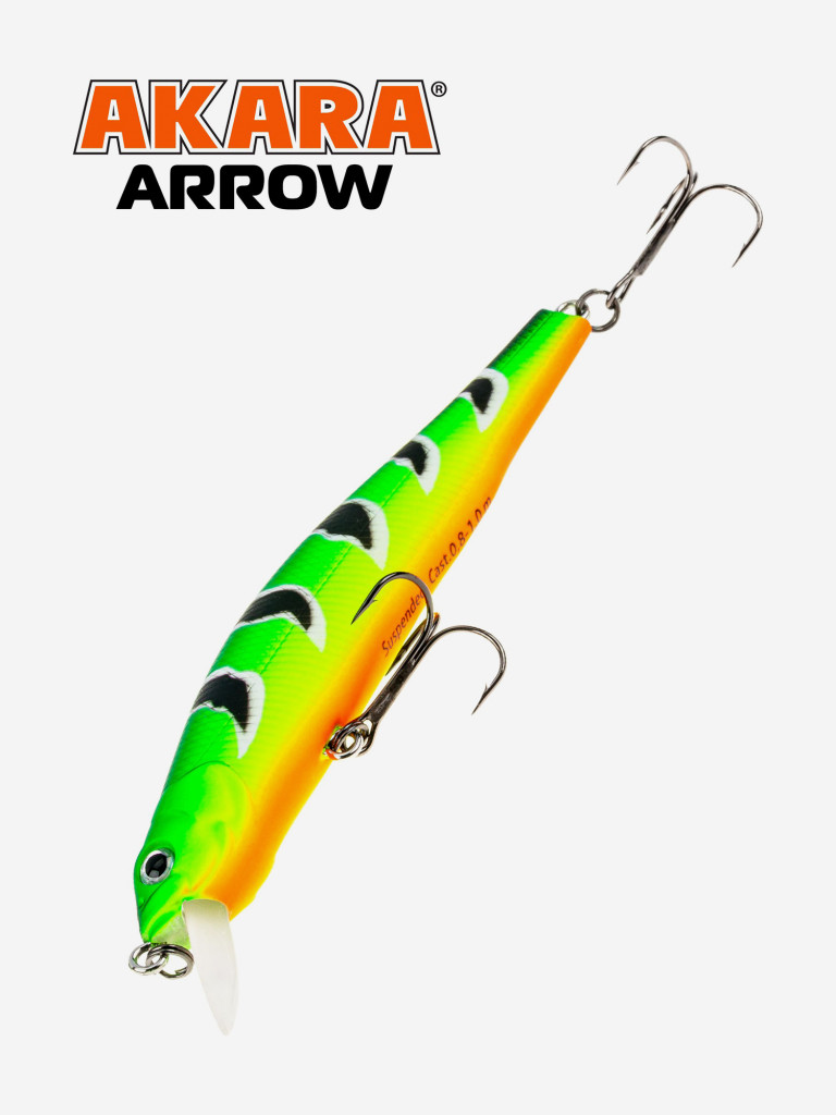 Воблер Akara Arrow 80SP 8 гр. минноу, суспендер. твичинговый, на щуку, судака A107
