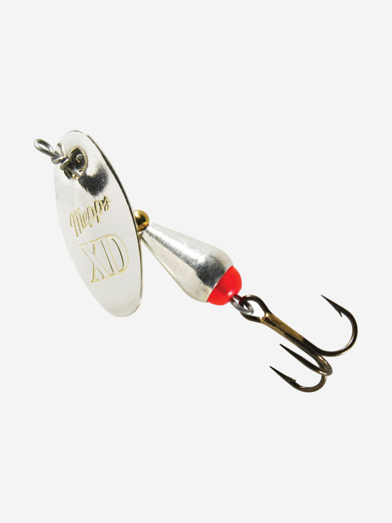 Блесна для рыбалки вертушка Mepps XD 3, SILVER/SILVER, 1 штука