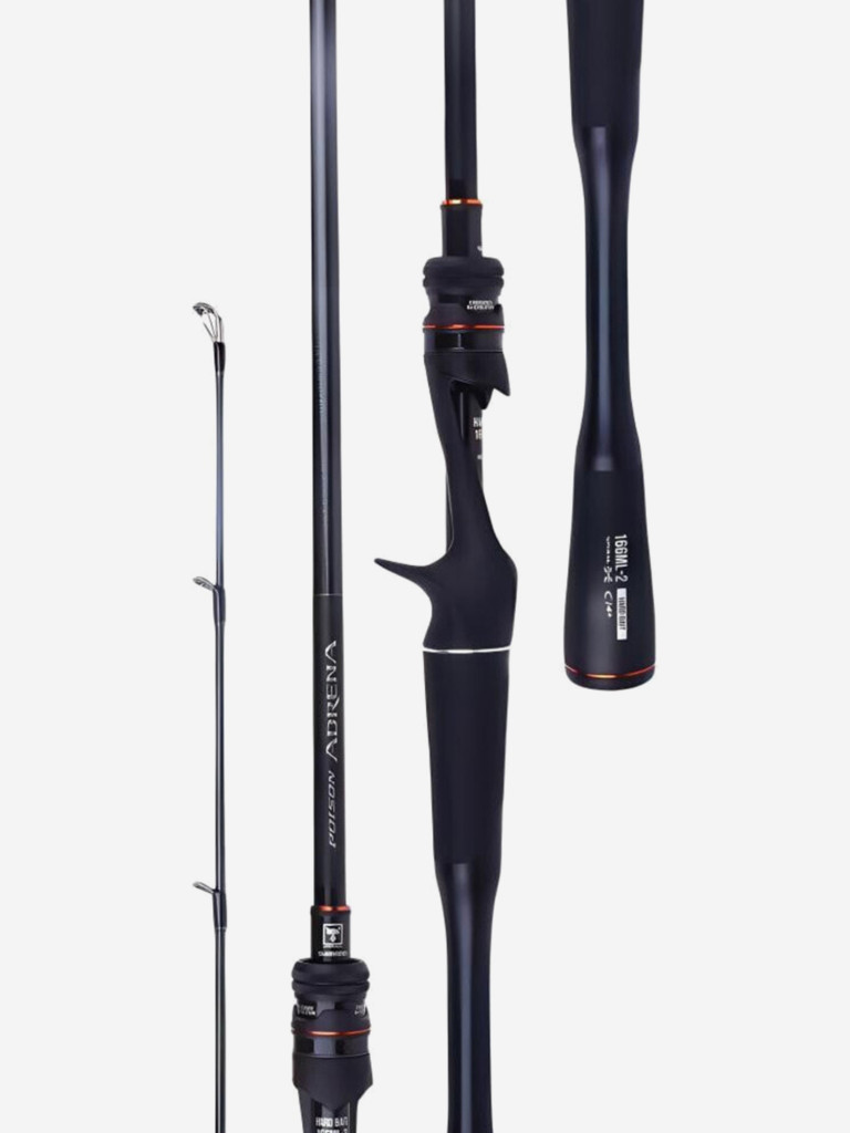 Удилище спиннинговое Shimano Poison Adrena 166ML-2 1.98 м 5-15 гр.