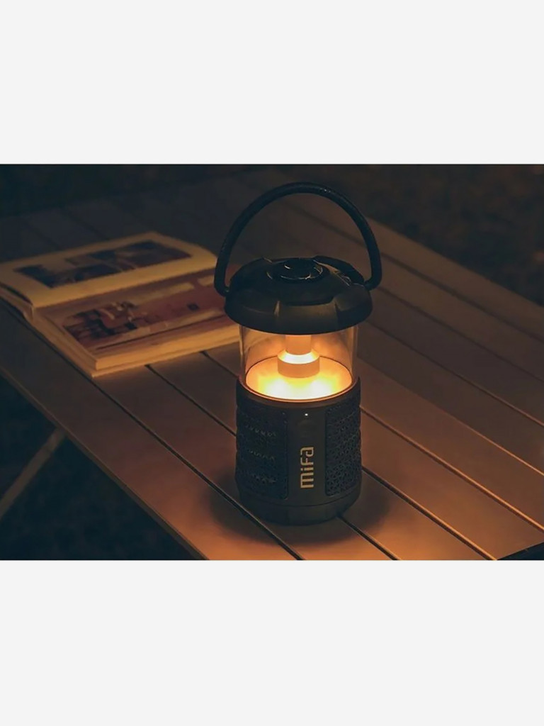 MIFA Беспроводная коричневая Outdoor колонка светильник WildCamping