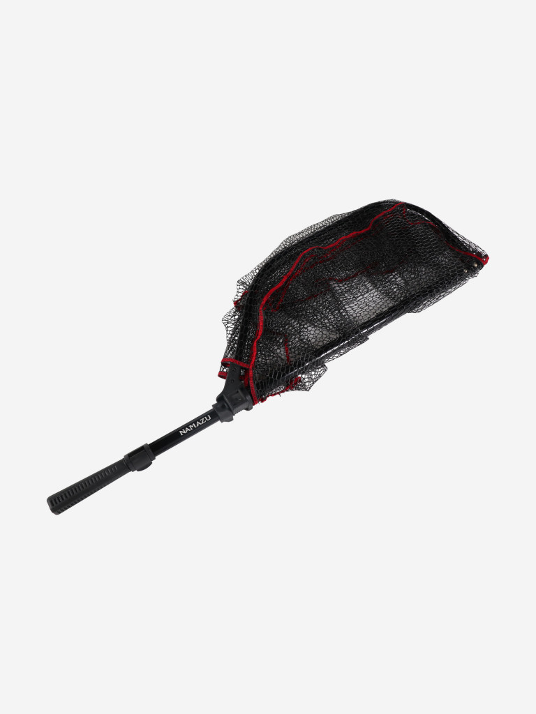 Подсачек складной телескопич. Namazu Pro NoKnot Net PVC, L-160 см, квадр.складной обод 50 см,PVC