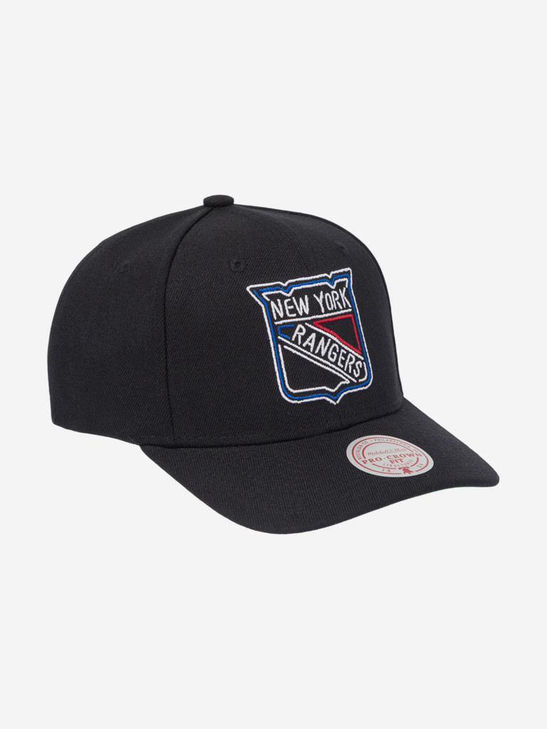 Бейсболка MITCHELL NESS HP9572-NYABLCK New York Rangers NHL (черный)