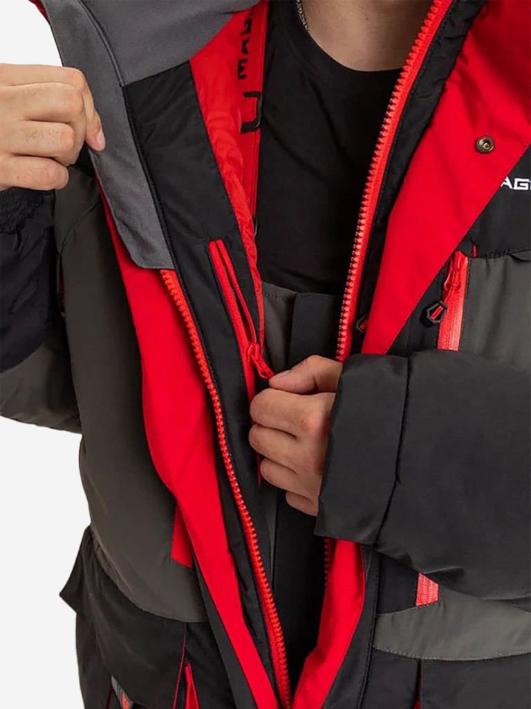 Костюм для рыбалки мужской MAGNUM GEAR TITAN 2 -45° С графит/черный