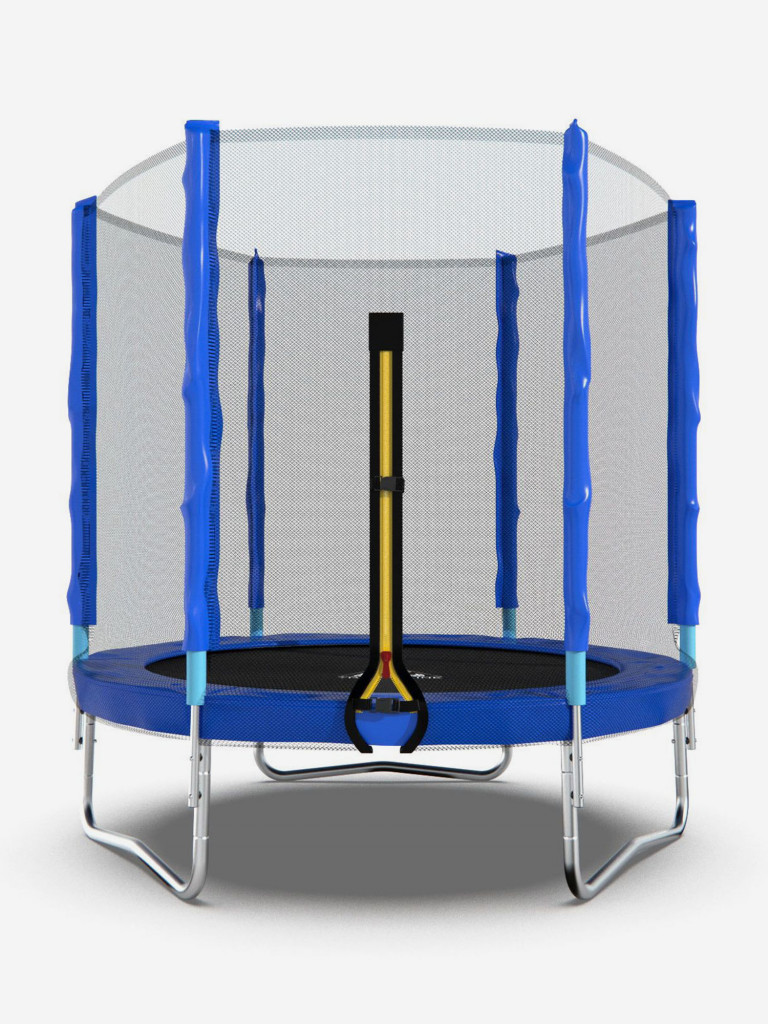 Батут DFC Trampoline Fitness с сеткой 6ft