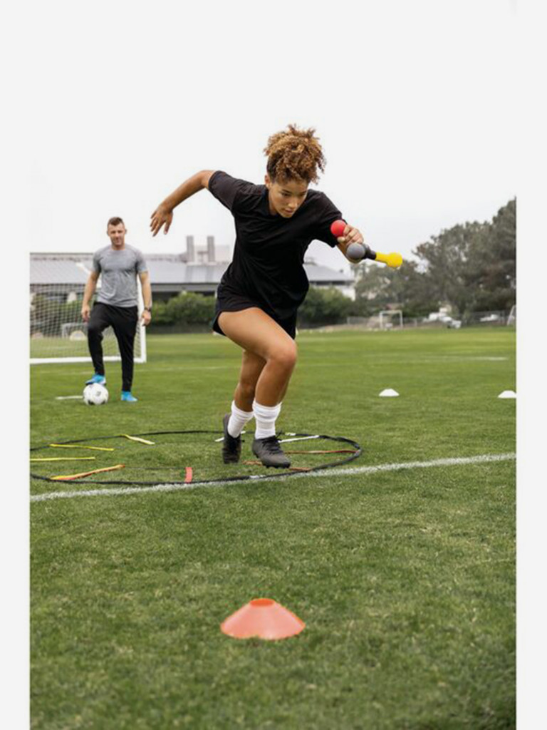 Координационная лестница круглая SKLZ, 8 конусов в комплекте