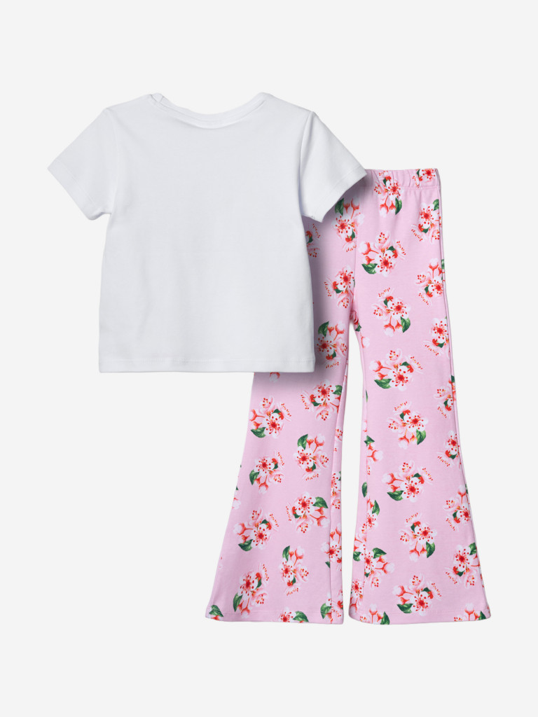 Комплект для девочек: футболка, брюки PlayToday