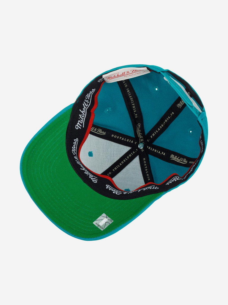 Бейсболка MITCHELL NESS HHSS3260-CHOYYPPPTEAL Charlotte Hornets NBA