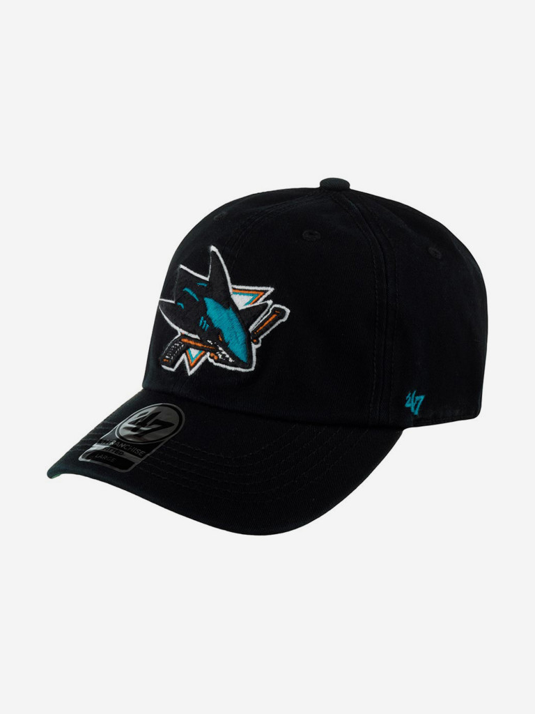 Бейсболка 47 BRAND H-FSVNF22RPF-BK San Jose Sharks NHL (черный)