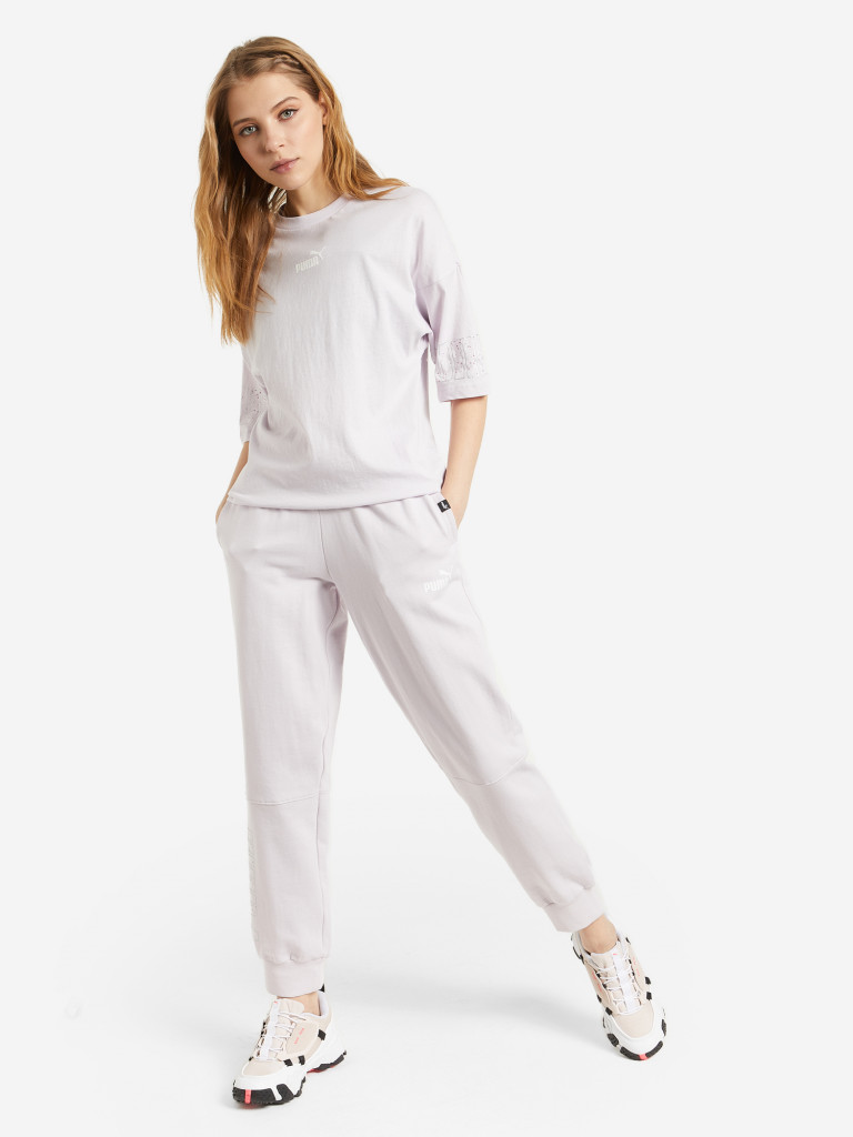 Футболка женская PUMA Power Colorblock Stardust