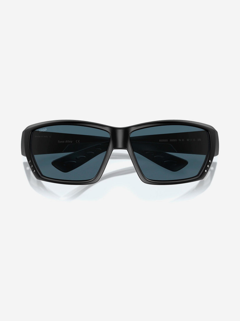 Очки поляризационные Costa Del Mar Tuna Alley 580P, XL, regular fit, blackout/gray