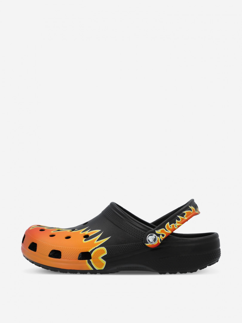 Сабо мужские Crocs Classic Flames Черный 6299₽