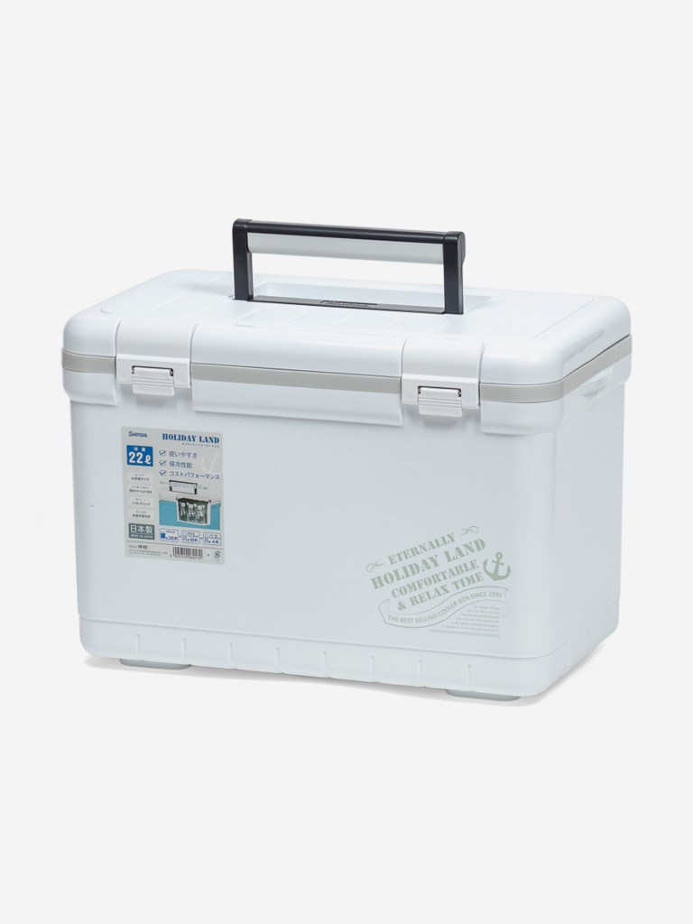 Термобокс SHINWA Holiday Land Cooler 22H белый