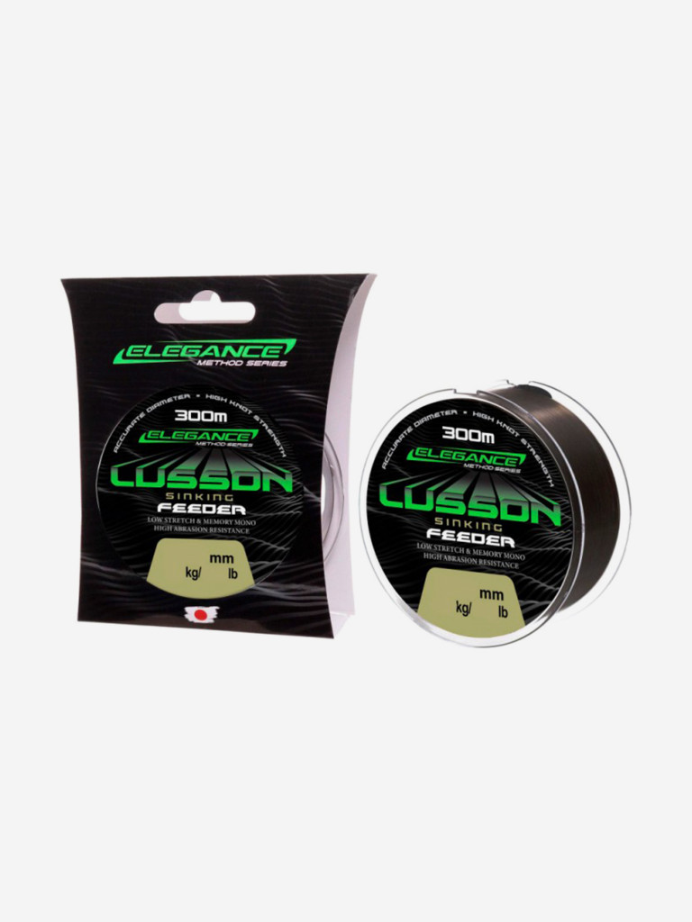 ELEGANCE METHOD Леска Lusson Feeder 300м 0.18мм 3.02кг