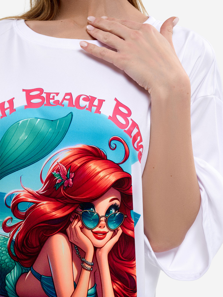 Футболка женская Bona Fide OVERSIZE T-shirt Sassy Mermaid