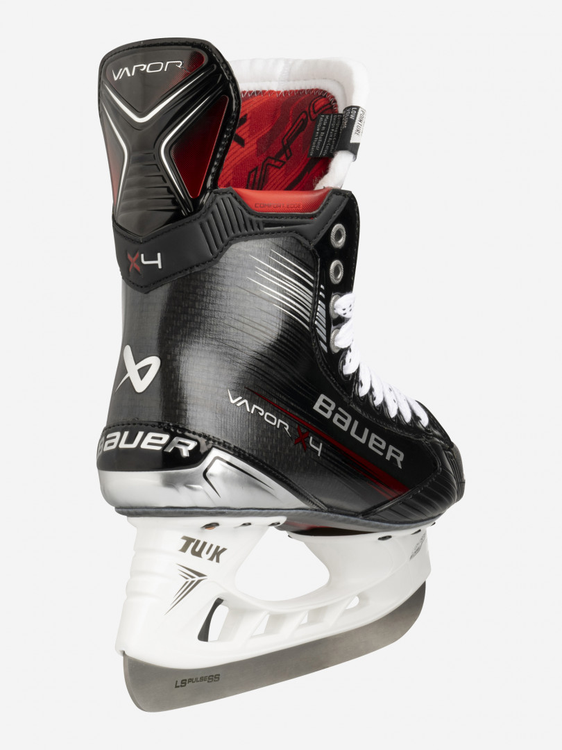 Коньки хоккейные Bauer Vapor X4 SR FIT2 29664700299 Черный, размер 45,43.5,42,44,40,43,41.5,42.5,44.5,41, фото 3