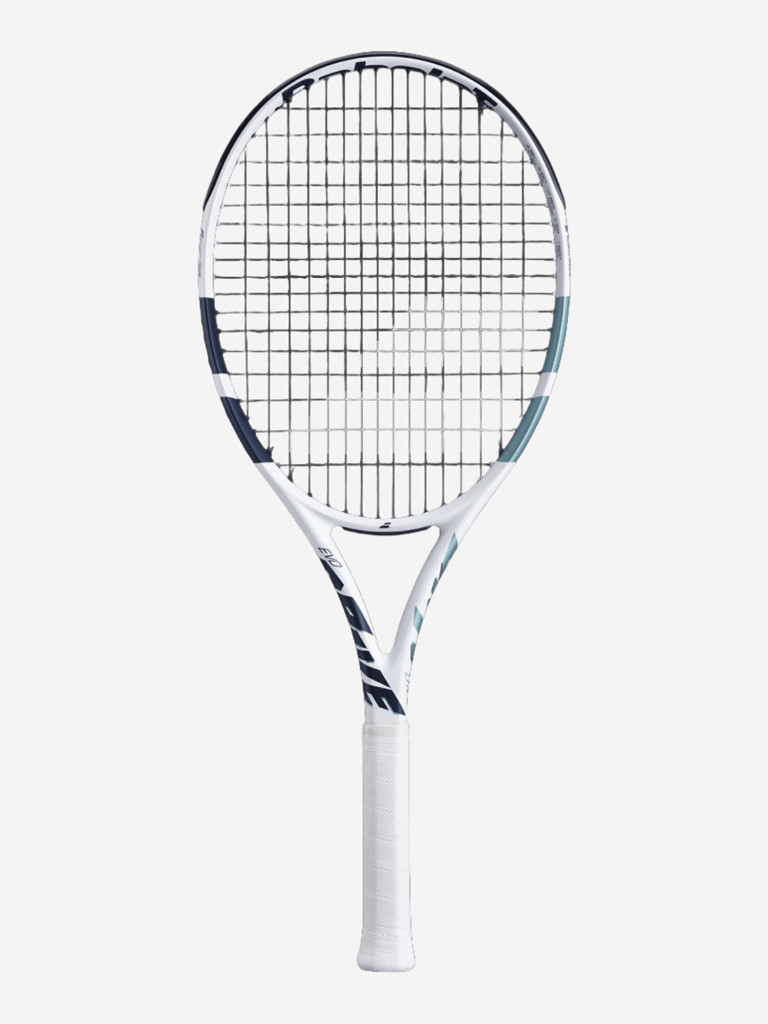 Ракетка для большого тенниса Babolat EVO DRIVE LITE WHITE GEN 2, с натяжкой, синий (136), ручка 2
