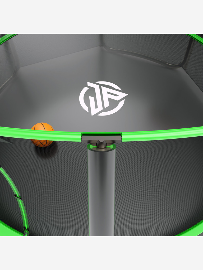Каркасный батут Jump Power 14 ft Pro Inside Basket Green