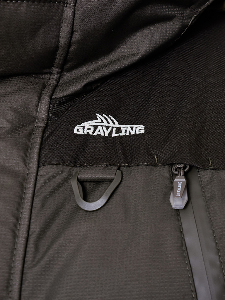 Костюм для рыбалки зимний -45, GRAYLING, Скат олива
