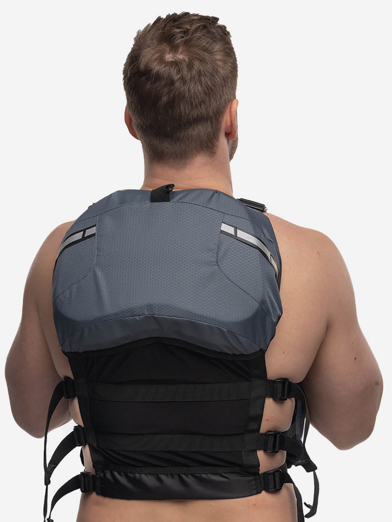 Спасательный жилет для рыбалки на каяке hikeXp Hook Grey