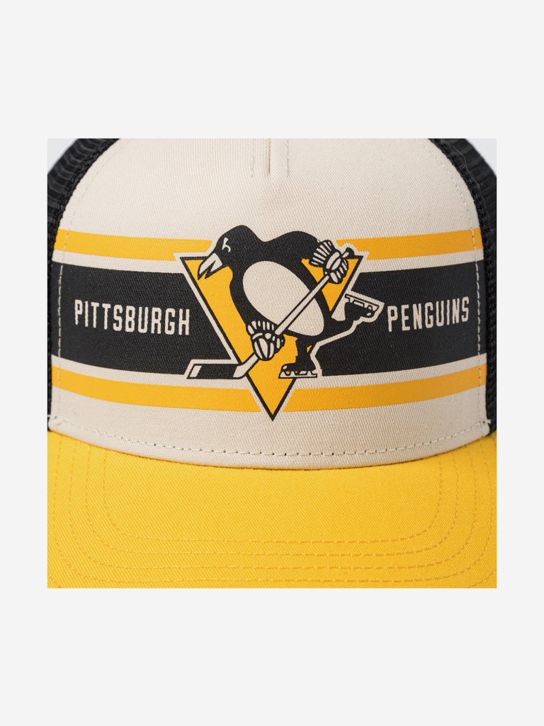 Бейсболка с сеточкой AMERICAN NEEDLE 21001A-PPN Pittsburgh Penguins Sinclair  NHL (желтый)