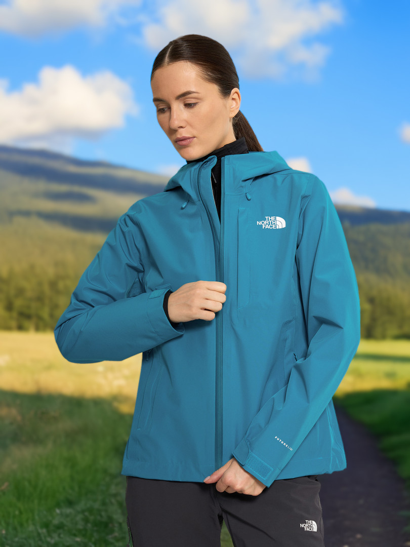 

Куртка мембранная женская The North Face Dryzzle, Голубой